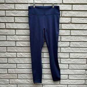 Fabletics AnywhereMotion365+ High-waisted Leggings Deep Navy Sz L